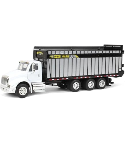 Amazon.com: Spec Cast 1/64 Black International 8600 with H&S Big