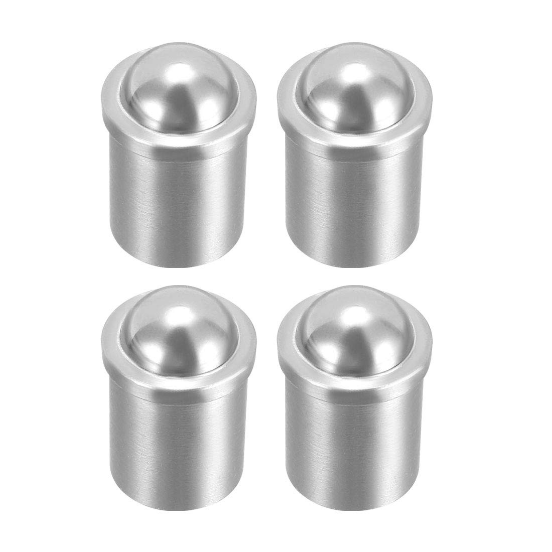 sourcing map Door Cabinet Closet Drawer 10mm Dia Stainless Steel Ball Catch Latch Catcher 4Pcs