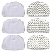 KEEPOW 6 Pack Washable Steam Mop Pads Replacement for Bissell Powerfresh 1940 1544 1440 Series Steam Mop, Model 1544A, 2075A, 1806, 5938, 1940W, 19404, 1940A primary