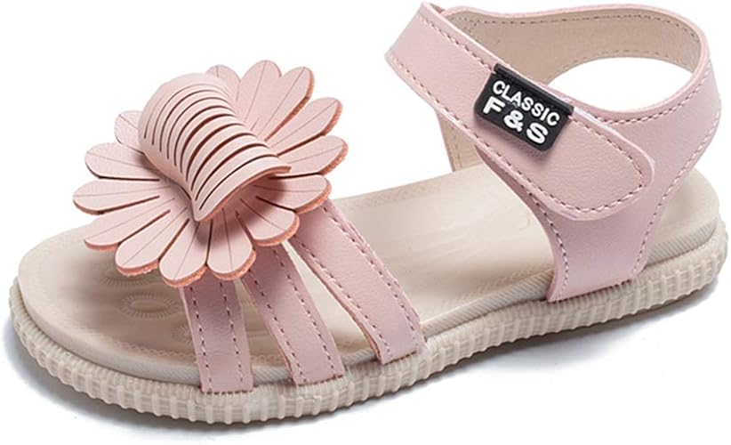 Amazon ドドシューズ キッズ マジックテープ付き ストラップ サンダル 女の子 ストラップサンダル ぺたんこ 小さいサイズ 履きやすい 可愛い カジュアル おしゃれ カジュアル キッズサンダル こどもサンダル 子供 靴 ベージュ 黄色 サンダル