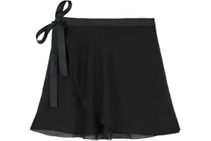 Century Star Girls Ballet Skirt Women Adult Dance Skirt Toddler Wrap Chiffon Skirt Leotard Adjustable Ballerina Dance Clothes