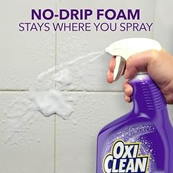 OxiClean plus Bleach, No Drip Foam, Mold & Mildew