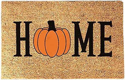Halloween Doormat Blanket - Welcome Home Front Door Decorations, Anti-Slip Durable Door Mat, Creative Halloween Decorations, Indoor Outdoor Floor Doormat Carpet