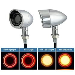 BOSYCY Motorcycle Rear LED Turn Signals 2 Pack