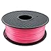 TIANSE Pink 3D Filament PLA 1.75mm 1KG Spool, Dimensional Accuracy +/- 0.03 mm,Neon Pink