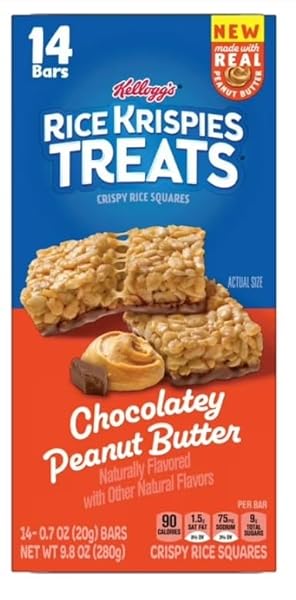 RICE KRISPIES TREATS CHOCOLATELY PEANUT BUTTER – 14 BARS