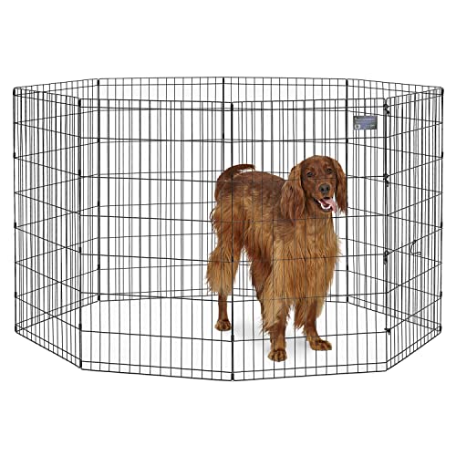 MidWest 42-Inch Exercise Pen, Single Door, 16 Sq Ft Play Area