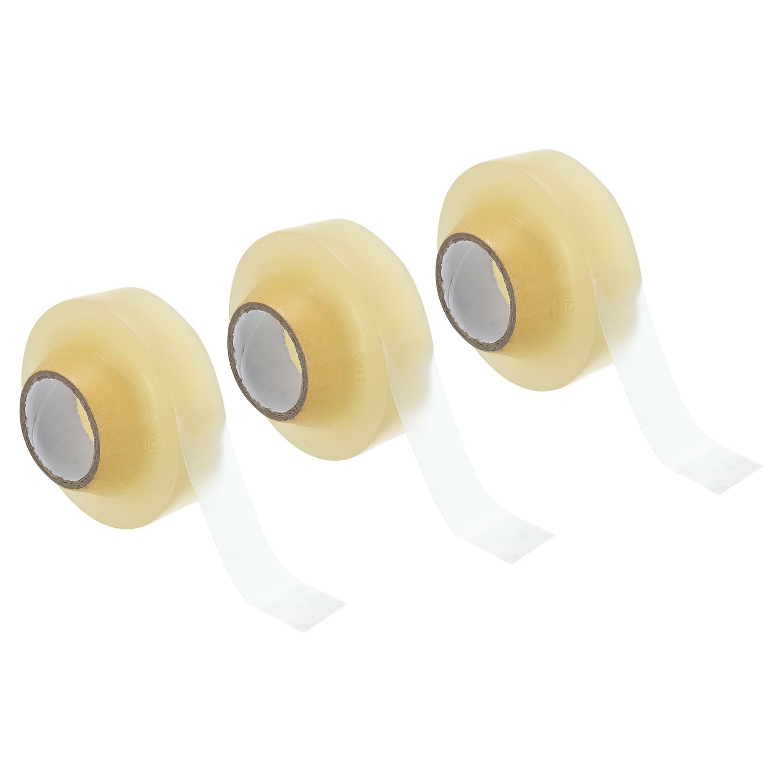 PATIKIL Hockey Tape 1" X27 Yard, 3 Pack Multipurpose Shin Pad Sock Tape for Soccer Ice Skate Sports, Clear