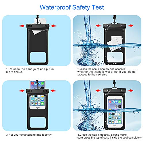 image for Oneisall Floating Waterproof Case, [Upgraded] Waterproof Phone Case Ce