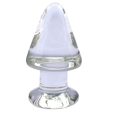 Big Analplug Fetisch Masturbation Sex Spielzeug Glas Anal Butt Plug SM Bondage für Frauen, Anfänger Amateur Profi Männer Frau