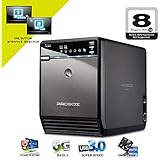 Mediasonic ProBox HF2-SU3S2 4 Bay 3.5” SATA HDD Enclosure – USB 3.0 &amp; eSATA Support SATA 3 6.0Gbps HDD transfer speed