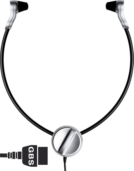 Digta Swingphone 568 GBS (PCC5681), Kopfhörer mit Unterkinnbügel für Diktiergerät oder Tischstation