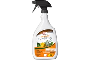 Garden Fungicide Ready-to-Use 1L | Copper-Based Formula | Controls 35+ Diseases | Powdery Mildew, Blight & Rust | for Vegetab