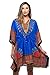 Riviera Sun 21753-ROY-2X-3X Short Dashiki Caftan/Caftans for Women