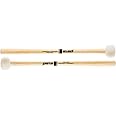 ProMark Bass Drum Mallets - PSMB3 Performer Series Special Extra Dense Felt Head - Ideal for 24-26 inch Bass Drums - American Hickory Handles with Comfort Flare Grip - 1 Pair