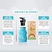 Kids Water Bottle with Straw & Handle, 12 oz Blue - Eco Friendly Toddler Cups with Straws - Easy Sip Metal Water Bottle for Kids - Cute Stainless Steel Water Bottles for Children - Leak Proof Lid