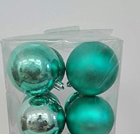 Albero Di Natale Petrolio.Set 12 Palle Verde Petrolio Lucide Addobbi Albero Di Natale Decorazioni Natalizie Amazon It Casa E Cucina