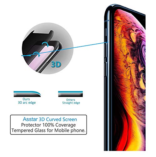 image for iPhone Xr Privacy Screen Protector, Asstar [No Worry Easy Installation
