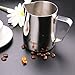 CUSIBOX Milk Frothing Pitcher Stainless Steel Latte Art Creamer Cup Silver 20 oz (600 ml) with Measurement Scales for Espresso Machines (2)