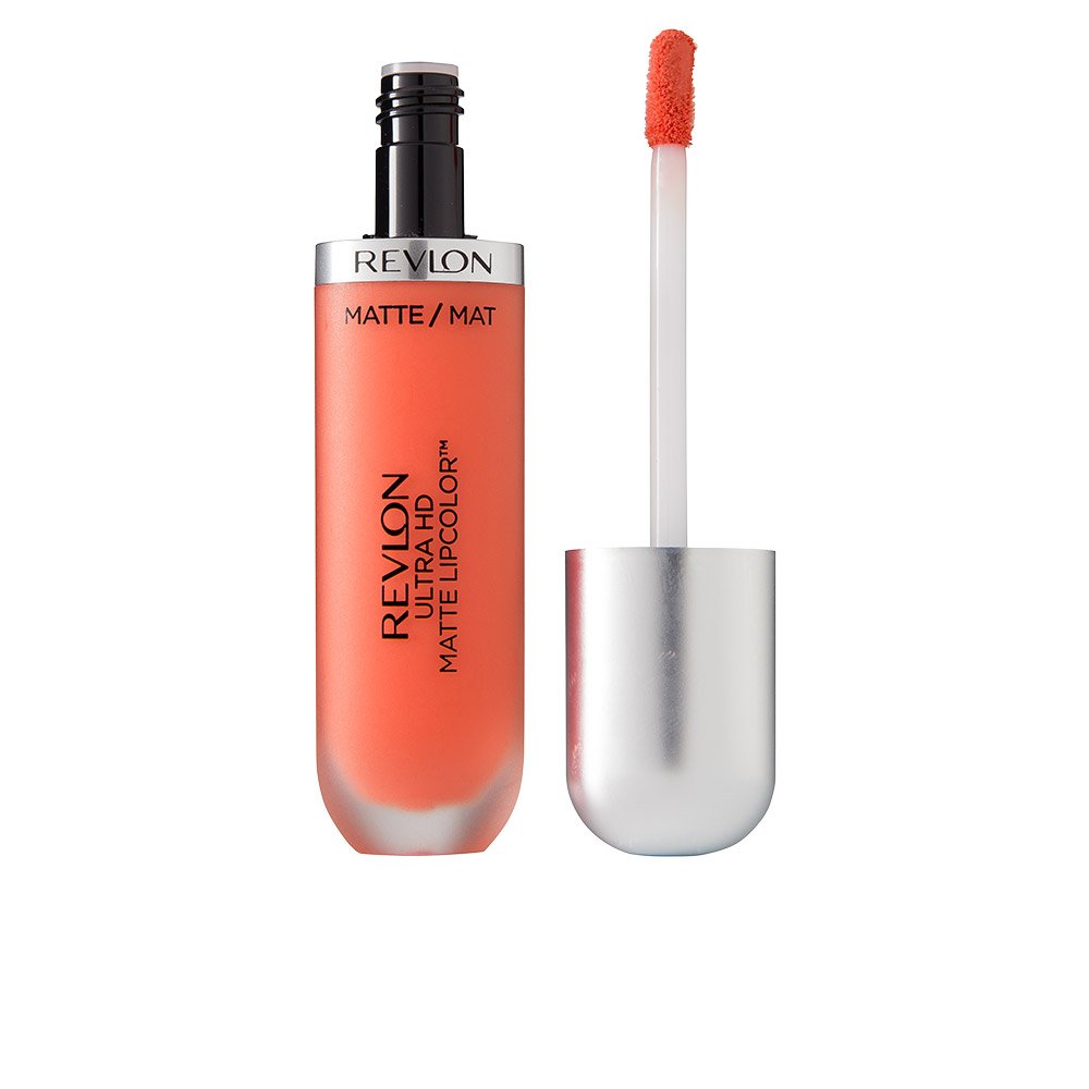 Revlon Ultra HD Matte Lipcolor, Velvety Lightweight Matte Liquid Lipstick In Red/Coral, Flirtation (620) — image 1