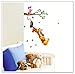 xiaoyanzi99 Removable Vinyl Wall Sticker Mural Decal Art Winnie The Pooh Swinging Wall Decal