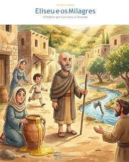 Livro Eliseu e os Milagres: O Profeta que Continuou o Chamado (OwLira — Heróis da Bíblia Livro 15)