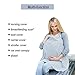 Corewill Privacy Baby Nursing Cover Scarf for Breastfeeding Car Seat Cover Cotton Breathable (White)