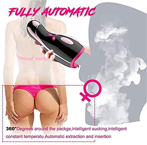 XpHealth 2019 Tshirt Male Maszturbáció Cup Male Handsfree Auto Suck Smart Heating Masturbating Induced V-íbrátíón Masturbado Artificial V-agina Sexoys Toys for Man,Smart Heating,Aircraft Cup Men Sexoy