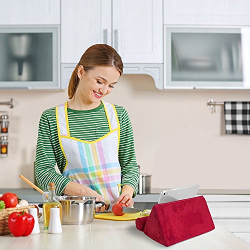 iPad Tablet Holder for Bed, Tablet Pillow Lap Stand for Browsing or