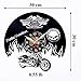 Vinyl Wall Clock - Harley Davidson Wall Clock - Vinyl Record - Harley Davidson Gifts - Harley Davidson Wall Clock Vinyl - Garage Decor For Men