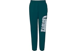 OUTERSTUFF NFL Kids Youth 8-20 Officially Licensed Team Banner Primary Logo Fleece Lined Football Sweatpants Joggers Pants