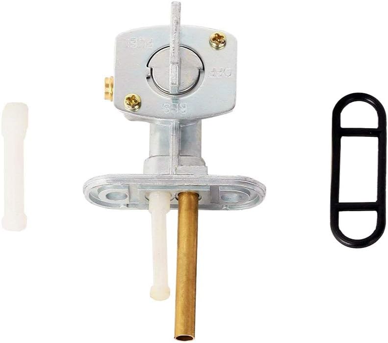 QAZAKY Pack-of-2 Fuel Gas Tank Petcock Valve Switch Compatible with Kawasaki Bayou 220 250 300 400 KLF220 KLF250 KLF300 KLF400 Prairie 300 360 400 KVF300 KVF360 KVF400 Ninja 500R EX500 ZX600 VN1500 - Image 5