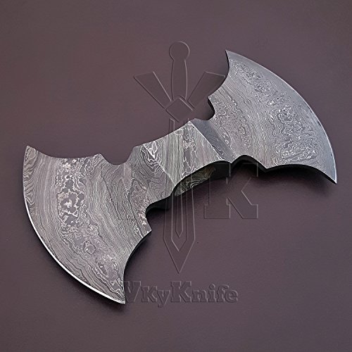 Handmade Damascus Steel AXE Hatchet Head Knife VK2038