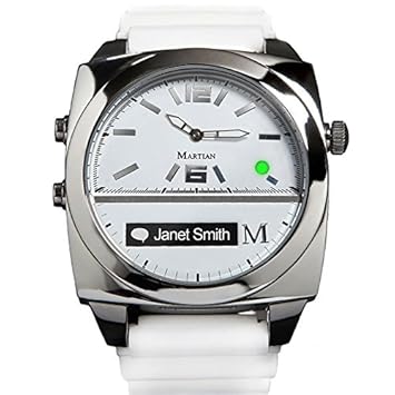 Martian Watches Victory OLED Plata, Blanco Reloj Inteligente ...