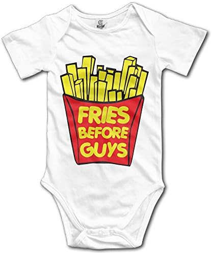 Baby Fries Before Guys Cotton Infant Onesie Baby Bodysuit