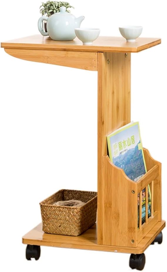 Amazon.com: qazxsw Coffee Tables Movable Side Table Sofa ...