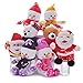 Lazada Christmas Snowman Plush- Christmas Decorations Christmas Toys Gift- 8inches 4PCS