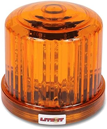Amber rotating beacon