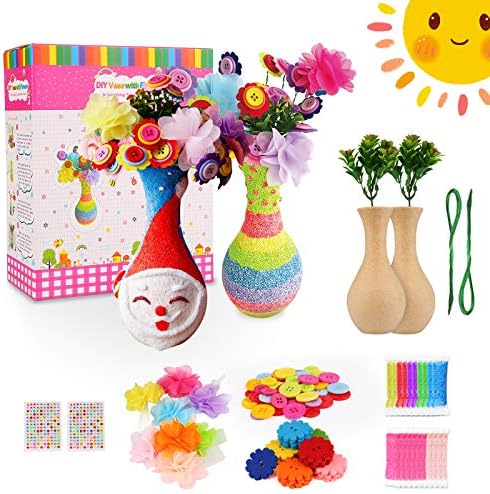 Bukm Flower Craft Kit for Kids, Kids 