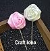 YYCRAFT Pack of 20 Satin 4d Rose 2