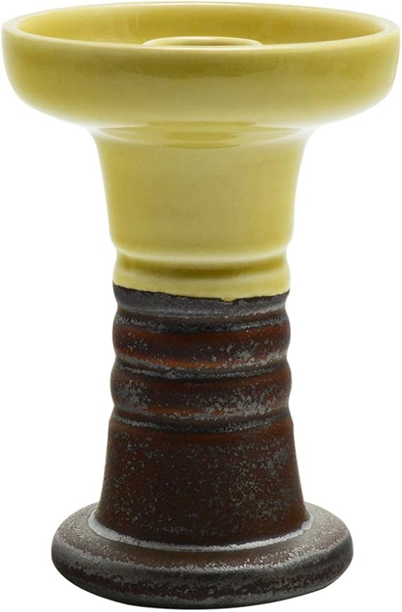 Hookah Bowl 100 Raw Clay with Glaze Nargile Shisha Bowl
