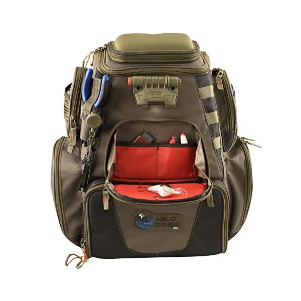 Wild-River-by-CLC-WT3604-Tackle-Tek-Nomad-Lighted-Backpack-with-Four-PT3600-Trays