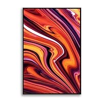 Framed Canvas Wall Art Clouds and Colors Canvas Prints Home Artwork Decoration for Living Room,Bedroom - 16x24 inches
