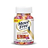 Move Free Ultra Triple Action Gummies, 25 count - Joint Health Supplement with Type II Collagen, Boron and Hyaluronic Acid