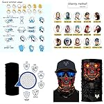 ustopfire-Skull-Face-Mask-Half-for-Dust-Wind-Sun-Protection-Seamless-3D-Tube-Mask-Bandana-for-Men-Women-Durable-Thin-Breathable-Skeleton-Mask-Motorcycle-Riding-Biker-Fishing-Cycling-Sports-Festival