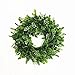 LaHomey 11-Inch Boxwood Wreath, Green Garland for Home Wedding Decoration