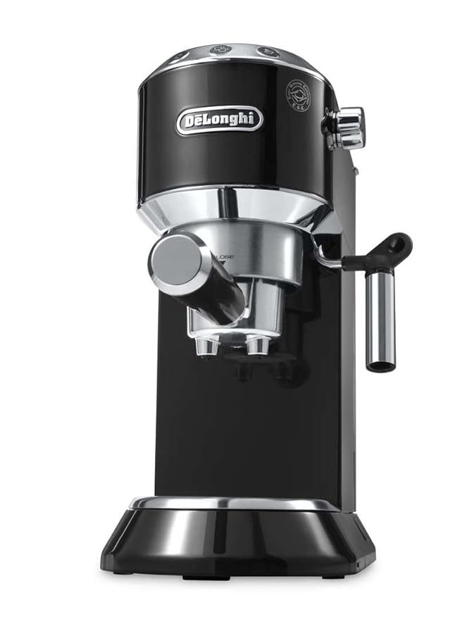 De'Longhi EC680.BK Dedica Coffee Machine with 15 Bar Espresso Pump