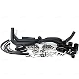 Perrin Performance PSP-ITR-436-2BK/BK Black Boost Tube (08 Wrx FMIC with Silicone), 1 Pack