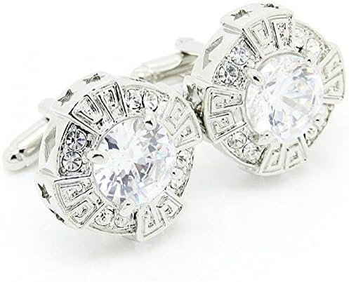 SunShine Day Customized Cufflinks Romace Crystal Cufflinks