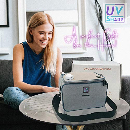 UV SHARP'S UV Sanitizer Bag 12 UVC Led Bag Lamp UV Box Sterilizer
